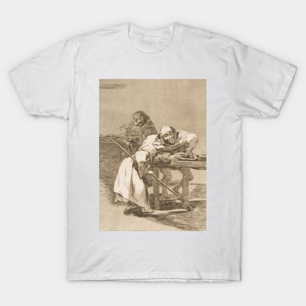 Be quick, they are waking up by Francisco Goya T-Shirt by Classic Art Stall